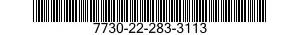 7730-22-283-3113  7730222833113 222833113
