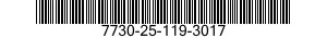 7730-25-119-3017 RECEIVER,RADIO 7730251193017 251193017