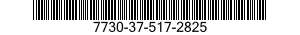 7730-37-517-2825 TELEVISION SET 7730375172825 375172825