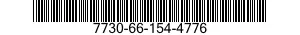 7730-66-154-4776 RECEIVING SET,TELEVISION 7730661544776 661544776