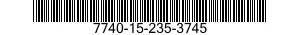 7740-15-235-3745 COMPACT DISC "RADIO 7740152353745 152353745