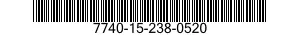 7740-15-238-0520 COMPACT DISC "FORRE 7740152380520 152380520