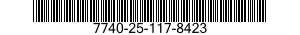 7740-25-117-8423  7740251178423 251178423