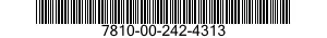 7810-00-242-4313  7810002424313 002424313