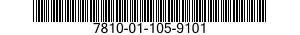 7810-01-105-9101  7810011059101 011059101