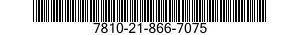 7810-21-866-7075  7810218667075 218667075