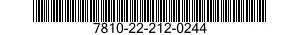7810-22-212-0244  7810222120244 222120244