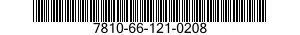 7810-66-121-0208  7810661210208 661210208