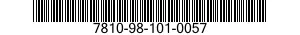 7810-98-101-0057 NET,TENNIS 7810981010057 981010057