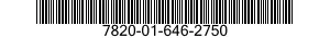 7820-01-646-2750 GAME,VIDEO 7820016462750 016462750