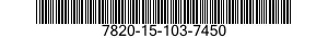 7820-15-103-7450 NUT,PLAIN,HEXAGON 7820151037450 151037450