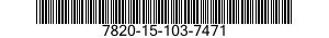 7820-15-103-7471 NUT,PLAIN,HEXAGON 7820151037471 151037471