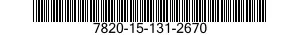 7820-15-131-2670 DICE 7820151312670 151312670