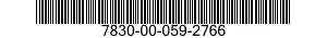 7830-00-059-2766  7830000592766 000592766