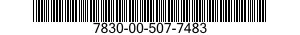 7830-00-507-7483  7830005077483 005077483