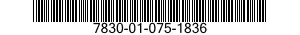 7830-01-075-1836 PIN EJECTOR ASSEMBLY 7830010751836 010751836