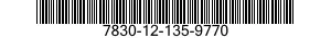 7830-12-135-9770  7830121359770 121359770