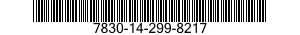 7830-14-299-8217  7830142998217 142998217