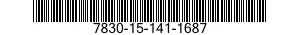 7830-15-141-1687 RETE PER CANESTRO B 7830151411687 151411687