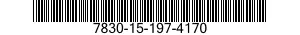 7830-15-197-4170 BENCH,GYMNASTIC 7830151974170 151974170