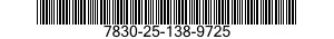 7830-25-138-9725 SKIVESTENGER,HANTLE 7830251389725 251389725