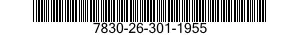 7830-26-301-1955 BENCH,GYMNASTIC 7830263011955 263011955
