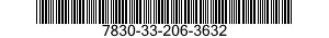 7830-33-206-3632 BENCH,GYMNASTIC 7830332063632 332063632