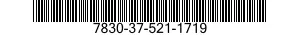 7830-37-521-1719 EXERCISER,ABDOMINAL 7830375211719 375211719