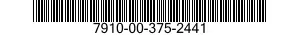 7910-00-375-2441  7910003752441 003752441