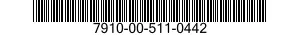 7910-00-511-0442 NUT,VACUUM CLEANER 7910005110442 005110442