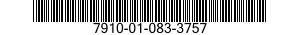 7910-01-083-3757  7910010833757 010833757