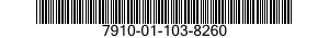 7910-01-103-8260 BAG,VACUUM CLEANER 7910011038260 011038260