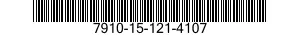 7910-15-121-4107 BRUSH,POLISHER-SCRUBBER,FLOOR 7910151214107 151214107