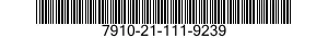7910-21-111-9239  7910211119239 211119239