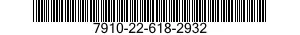 7910-22-618-2932 CLEANER,VACUUM,ELECTRIC 7910226182932 226182932