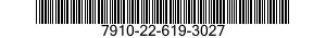 7910-22-619-3027 CLEANER,VACUUM,ELECTRIC 7910226193027 226193027