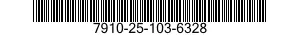 7910-25-103-6328 CLEANER,VACUUM,ELECTRIC 7910251036328 251036328