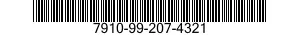 7910-99-207-4321  7910992074321 992074321