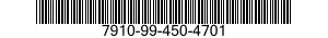 7910-99-450-4701  7910994504701 994504701