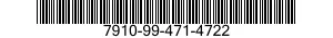 7910-99-471-4722 BAG,VACUUM CLEANER 7910994714722 994714722