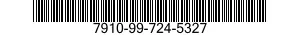 7910-99-724-5327 FILTER,VACUUM CLEANER 7910997245327 997245327