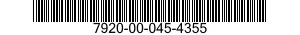 7920-00-045-4355  7920000454355 000454355