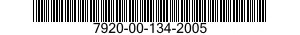 7920-00-134-2005  7920001342005 001342005