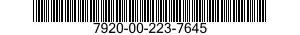 7920-00-223-7645  7920002237645 002237645