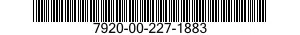7920-00-227-1883  7920002271883 002271883