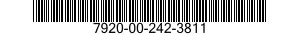 7920-00-242-3811  7920002423811 002423811