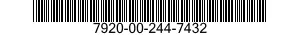 7920-00-244-7432  7920002447432 002447432