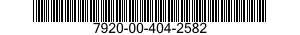 7920-00-404-2582  7920004042582 004042582