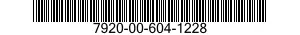 7920-00-604-1228  7920006041228 006041228