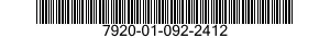 7920-01-092-2412  7920010922412 010922412